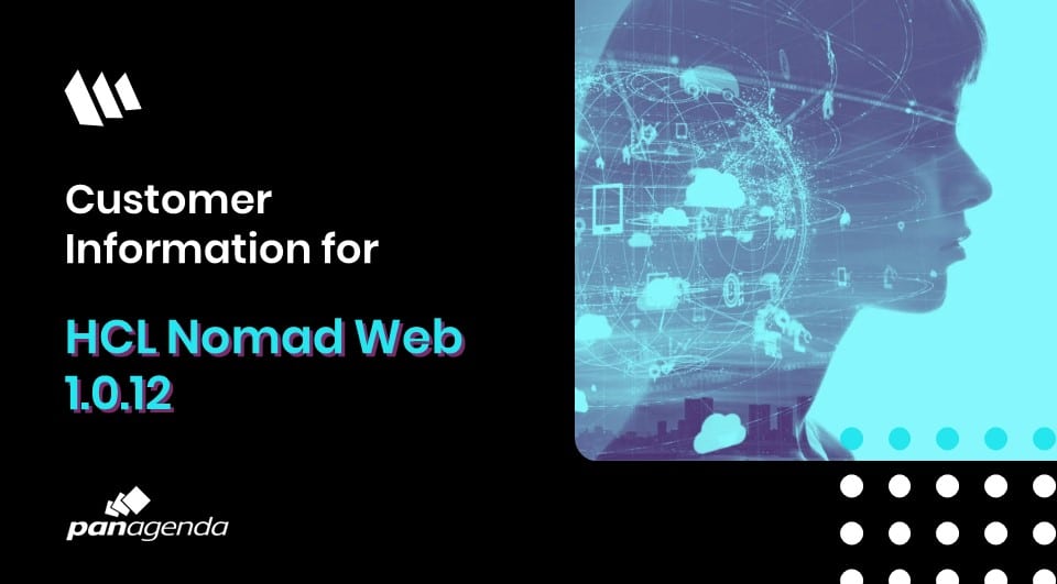 Customer Information for HCL Nomad Web 1.0.12