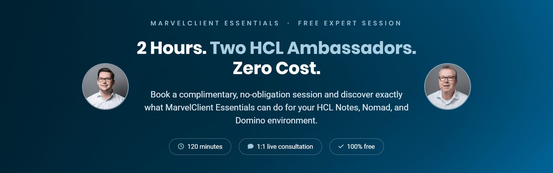 free 2 hour MC Essentials consulting